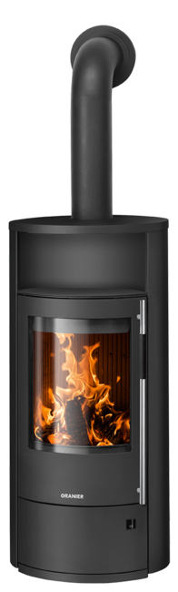 Poêles à bois Polar Neo 8 Acier noir