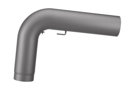Set de raccordement courbe Gris fonte