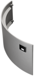 Porte de bûcher en fonte pour Polar Neo 8, Polar Neo Aqua, Polar Neo W+ Porte de bûcher en fonte, grise