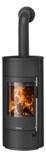 Poêles à bois Hydro Polar Neo Aqua Acier noir