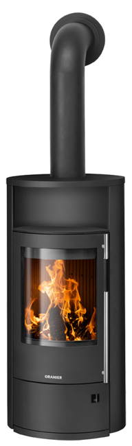 Poêles à bois Polar Neo 4 Acier noir