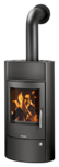 Poêle à bois Hydro Pori Aqua Acier Acier Noir